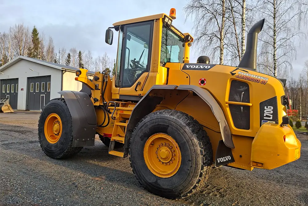 Pyörakone Volvo L60G.